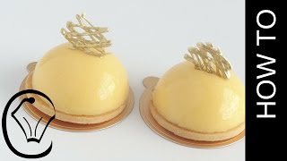 Lemon Curd Tart Dome Entremet by Cupcake Savvys Kitchen [upl. by Nohtan]