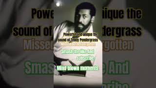 Teddy Pendergrass powerful and unique missed but not forgotten [upl. by Lucine727]