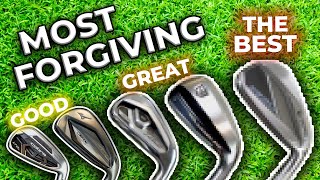 TOP 5 MOST Forgiving IRONS for Mid to High Handicap Golfers [upl. by Ajam]