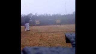 Shooting kevlar glove with arrow [upl. by Jonme805]