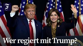 Trumps Kabinett nimmt weiter Gestalt an [upl. by Esiocnarf]