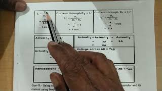 11th Bifocal Electronics Chapter  2 NT Numerical of superposition theorem [upl. by Delwyn74]