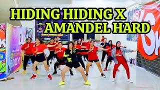 HIDING HIDING X AMANDEL HARD  TIKTOK VIRAL  CHOREO ZIN CHICIE [upl. by Aluk]