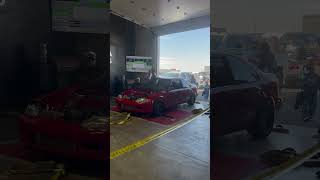 Dyno Day 500 HP Turbo GSR Pump Gas automobile dragracing dyno honda bseries kseries turbo [upl. by Mickey]