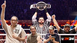 Championship FINALLY defended WWE 2K24 Ninja Twins  Grim [upl. by Penrod]