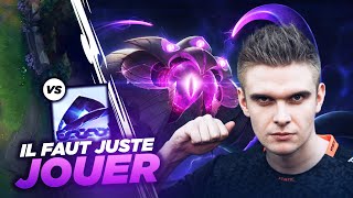 RHOBALAS  SMURF NO VELKOZ  IL FAUT JUSTE JOUER  VELKOZ VS XERATH  LOL FR [upl. by Esikram]