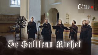 Munx Gregoriana LIVE  Te Galilean Miehet Gregorian Chant Concert  Big Echo [upl. by Annayr820]