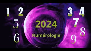 🙏 Numérologie pour 2024  année 8 force  accomplissement  transformation 🙏 [upl. by Eveam754]