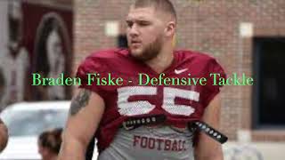 Braden FiskeDefensive Tackle2024 Draft prospectFilm Breakdown [upl. by Nniuqal]