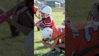 5th grade Olney Tigers turn football youthsports youthfootball [upl. by Hylan514]