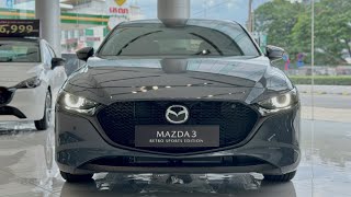 2025 Mazda 3 Retro Sports Edition  A Luxury Hatchback  Exterior and Interior Details [upl. by Edmonds]