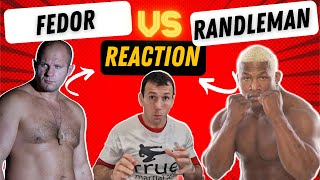 Reaction Deshalb RUSSEN so gefährlich 💥 Fedor Emalianenko eiskalt vs UFC Champion Randleman [upl. by Campagna]