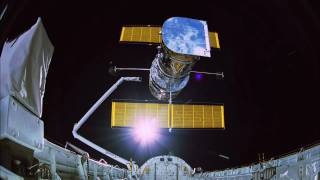 Hubble Deployment from Shuttle Cargo Bay  IMAX 3D [upl. by Boelter]