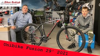 Unibike Fusion 29 2021  Prezentacja  Rowery w BikerBudzyk [upl. by Apicella]