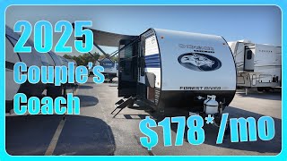 Affordable 2025 Couples Camper  Wolf Pup 16FQ [upl. by Alyehc573]