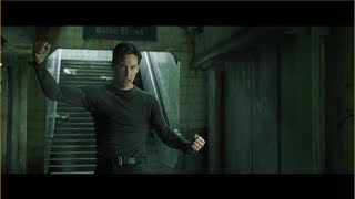 The Matrix Neo vs Mr Smith Subway Fight [upl. by Salvador]