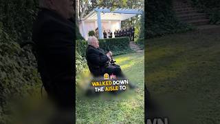 This grandpa sings at his granddaughters wedding ❤️ [upl. by Fulvi]