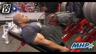 Victor Martinez Intense Leg Training [upl. by Aztinay737]