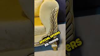 Special offers King Size Luxury Brand New sofa available in Al Naqibi furniture house 03024321621 [upl. by Hemminger493]