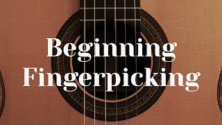 1st Guitar Lesson in Fingerpicking [upl. by Rese]