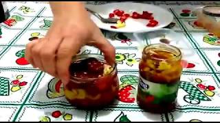 Conserva de Pimenta com Gengibre Alho e Tomate seco Receita Fácil e Rápido  Alessandra Aquino 19 [upl. by Ayres]