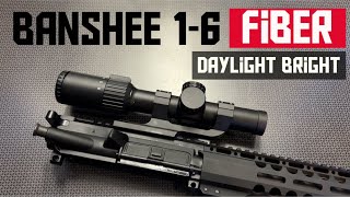 New Monstrum Banshee Fiber  Day Bright Reticle 16 [upl. by Reggie]