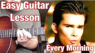 Sugar Ray  Every Morning  Guitar Lesson [upl. by Isayg586]