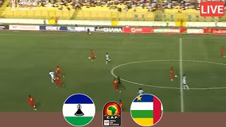 🔴LIVE Lesotho Vs Central African Republic Africa Cup Of Nations Qualification All Goals Highlights [upl. by Wachter249]