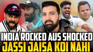 AUS ki watt lag gai  Jassi jaisa koi nah amazing display of fast bowling by India [upl. by Denyse]