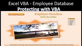 Protecting Worksheets with VBA [upl. by Statis720]