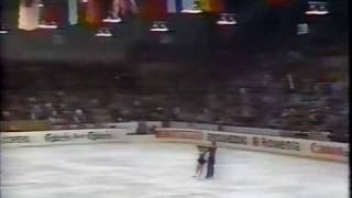 Bestemianova amp Bukin URS  1982 World Figure Skating Championships Free Dance [upl. by Ytsur]