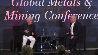 Frank Giustra at Canaccord Genuitys 2024 Metals and Mining Conference [upl. by Nelram]