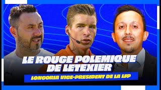 OM  PSG  LE ROUGE POLEMIQUE DE LETEXIER  Longoria VICEPRESIDENT DE LA LFP [upl. by Eimrots]