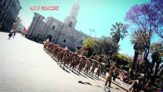 Colegio Gran Unidad Escolar Mariano Melgar  El Paseo Del Estandarte De La Bandera Arequipa  2024 [upl. by Erlinna]