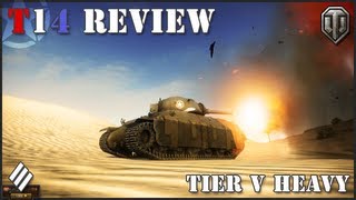 World of Tanks  T14 Tier V Heavy Tank Review [upl. by Colene]