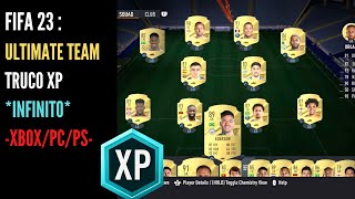 COMO CONSEGUIR XP EN FIFA 23 ULTIMATE TEAMGLITCH XP ILIMITADO XBOXPCPS [upl. by Enahs49]