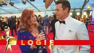 Gold Logie nominee Rodger Corser  TV Week Logie Awards 2018 [upl. by Pazia961]