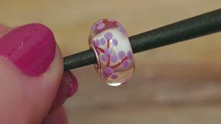 Trollbeads People’s Bead 2022 Peach Blossom [upl. by Einnor]