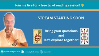 Join me live for a free Tarot reading session [upl. by Leahcym]