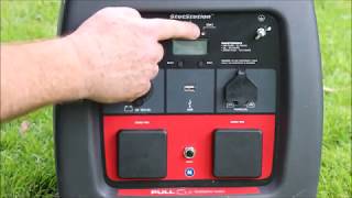 Briggs amp Stratton P3000I Inverter Generator demonstration [upl. by Rubma]