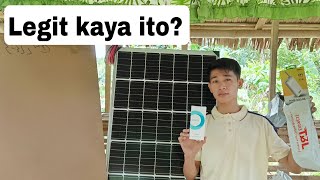 100 Watts Solar Panel dumating na Unboxing ng mga Inorder ko [upl. by Winser933]