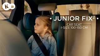 Kinderkraft JUNIOR FIX 2 100150 cm car seat  ISOFIX [upl. by Areta]