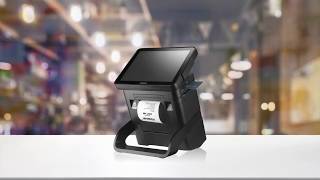 POSBANK DCR™ x86 – Super Compact AllinOne POS Terminal [upl. by Aloibaf]