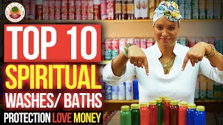 Top 10 Spiritual BathsWashes to Cleanse Your Mind Body and Soul  Yeyeo Botanica [upl. by Marianna]