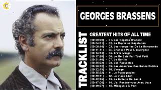 Georges Brassens Best of Full Album  Chansons de Georges Brassens 2022 [upl. by Portugal]