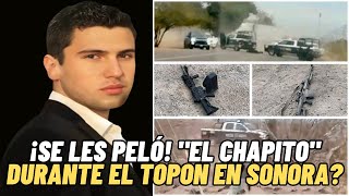 ¿¡Se les peló Ivän Ârchivaldo «Ël Chapitö» durante el quotTOPONquot en Sonora [upl. by Salokin528]