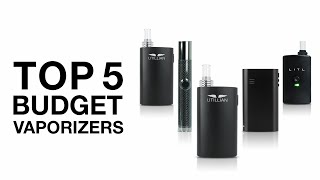 Top 5 Best Budget Vaporizers [upl. by Antipus]