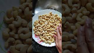 Roasted kaju in 7minin oven salted cashew easyrecipe youtube video daksh patel vlogs [upl. by Shalne945]