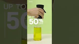 1PC Multipurpose Oil Sprayer and Pourer LeakProof Oil Dispenser spraybottle lootmkt bottle [upl. by Egerton]