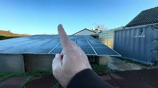 ⛔️Mon projet de 30 kWc☀️sur toiture de la maison autonomie totale ⚡️Panneaux Solaires  Batterie🪫🤫 [upl. by Margetts364]